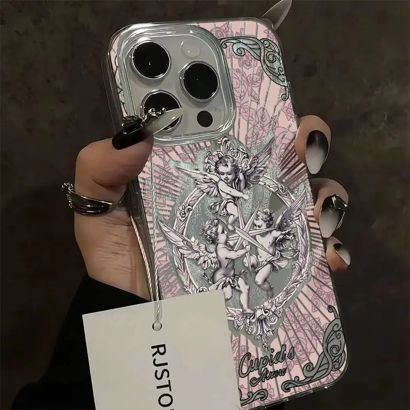 Coque de Téléphone Cupidon Design Moderne pour Samsung Galaxy 2
