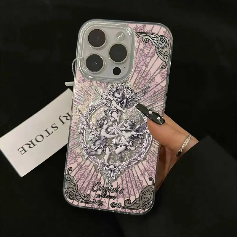 Coque de Téléphone Cupidon Design Moderne pour Samsung Galaxy 4