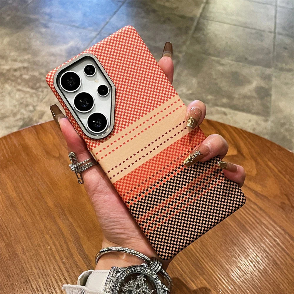 Coque de Téléphone Rigide Colorée pour Samsung Galaxy S25 S26 Ultra 7