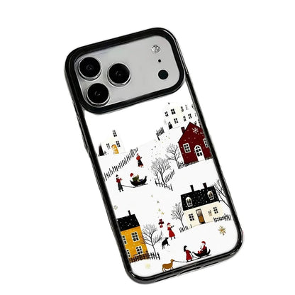 Coque Rigide Téléphone Design Neige Compatible iPhone - Foivo