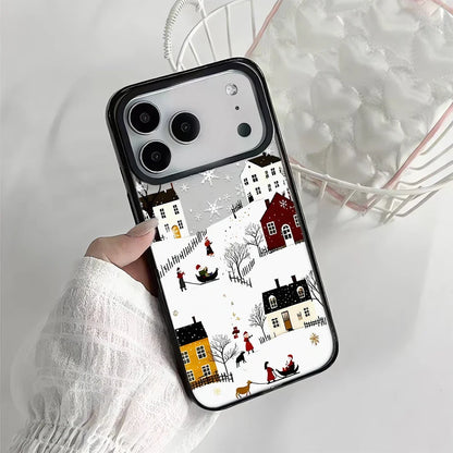 Coque de Téléphone Rigide Design Neige pour iPhone 11
