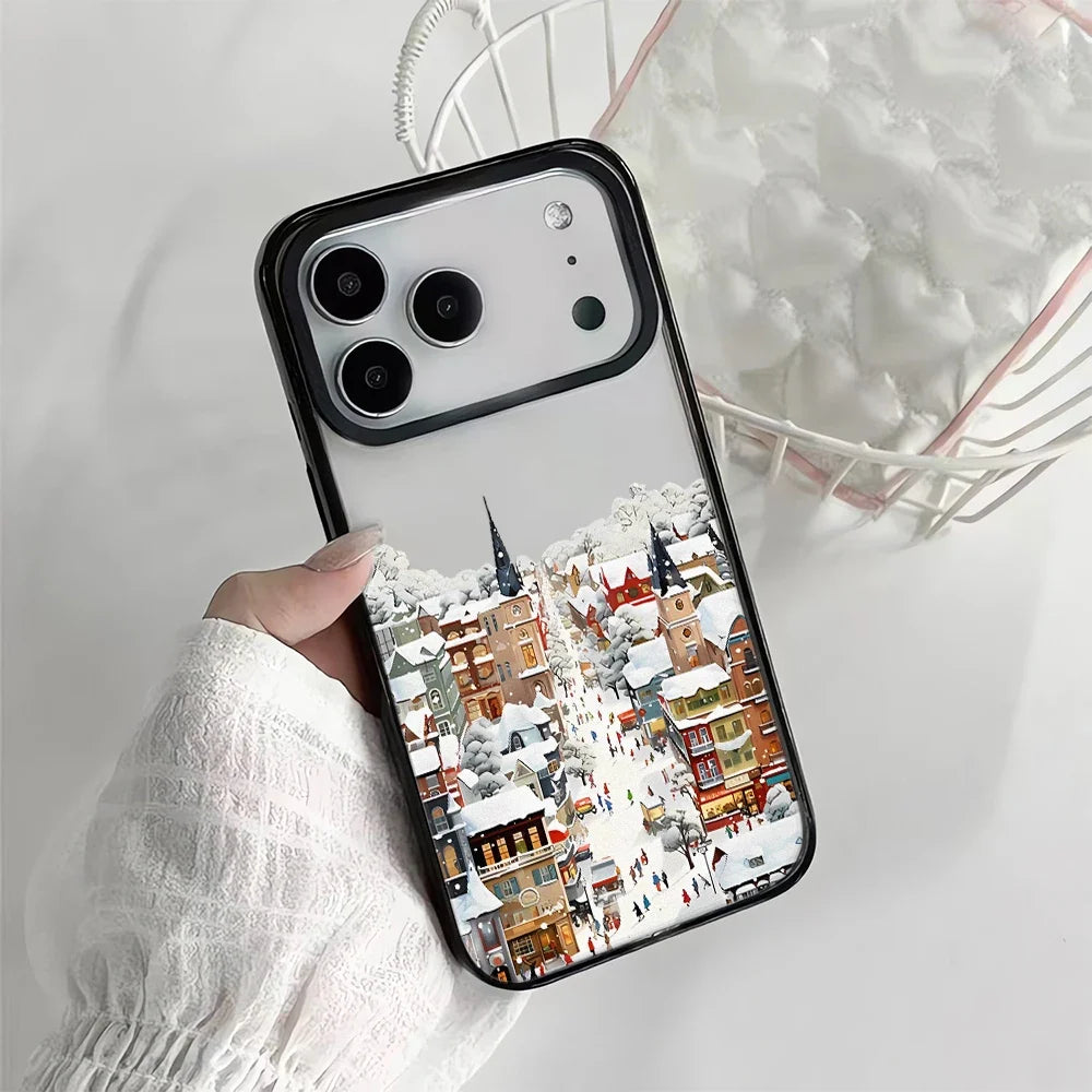Coque de Téléphone Rigide Design Neige pour iPhone 6