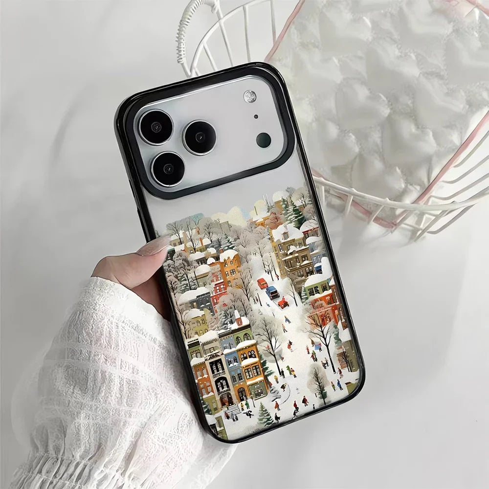 Coque de Téléphone Rigide Design Neige pour iPhone 7