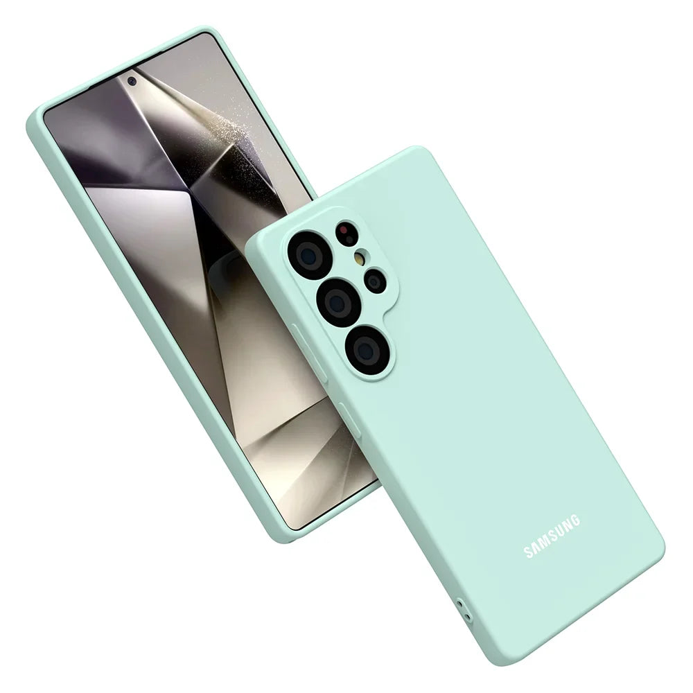 Coque de Téléphone Souple Antichoc Ultra Mince pour Samsung S25Ultra et S25Plus 11