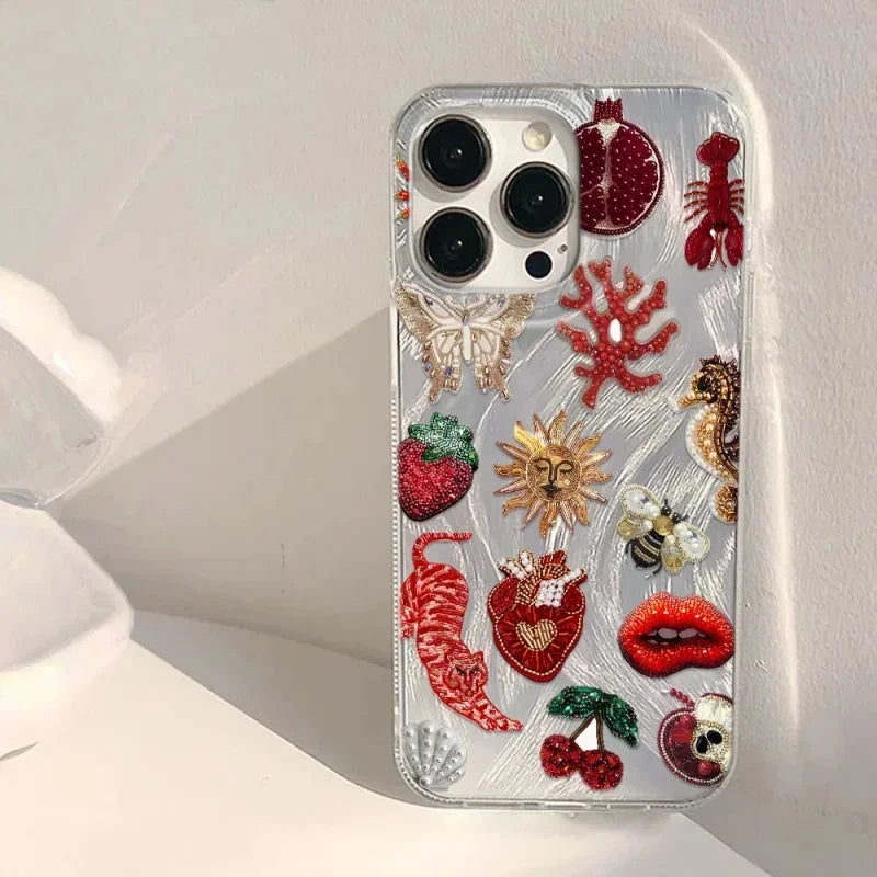 Coque Téléphone iPhone Pro Max Pro Design Créatif Rigide - Foivo