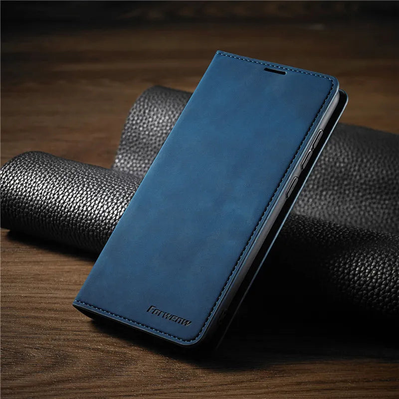 Coque iPhone Magnétique en Cuir 2