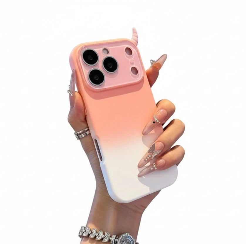 Coque iPhone Pro Max Design Dégradé Souple - Foivo