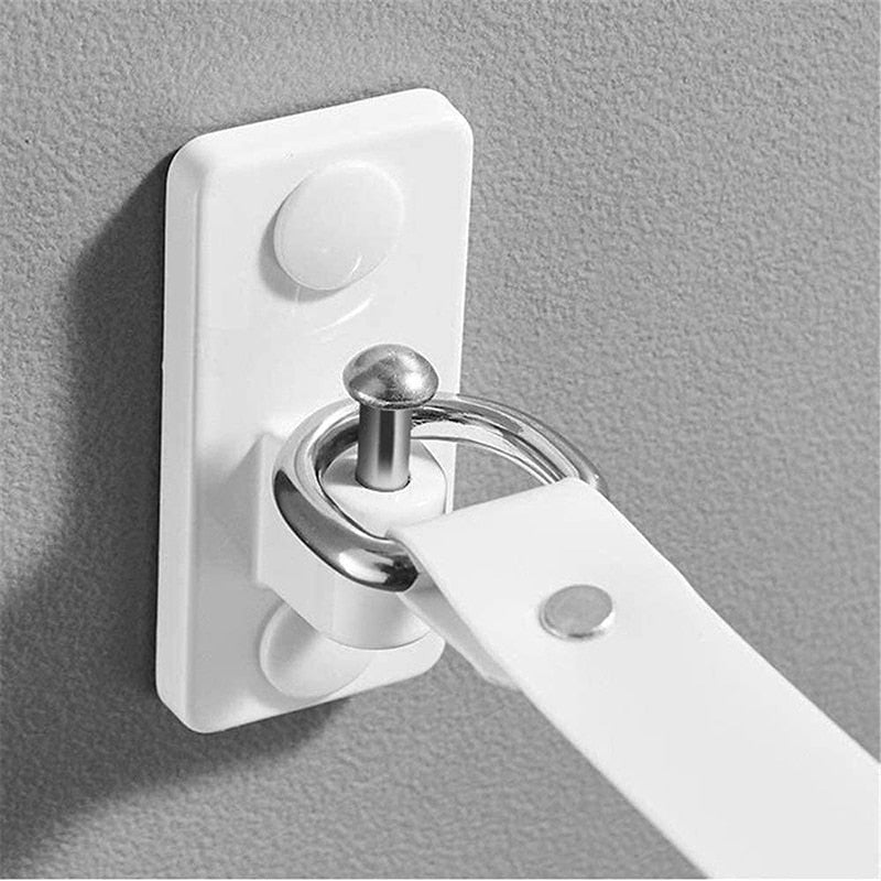 Corde à Linge Rétractable Invisible pour Intérieur et Extérieur, 4,2 m, Pratique et Compact 5