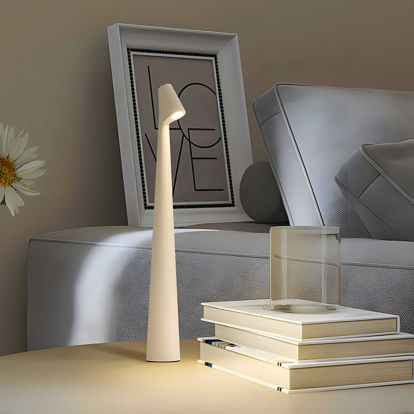 Lampe de Table Élégante Sans Fil Réglable