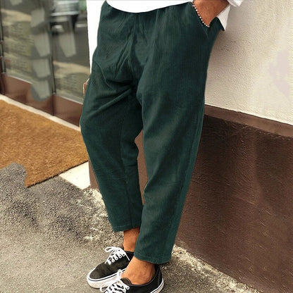 Pantalon Coton Décontracté pour Homme