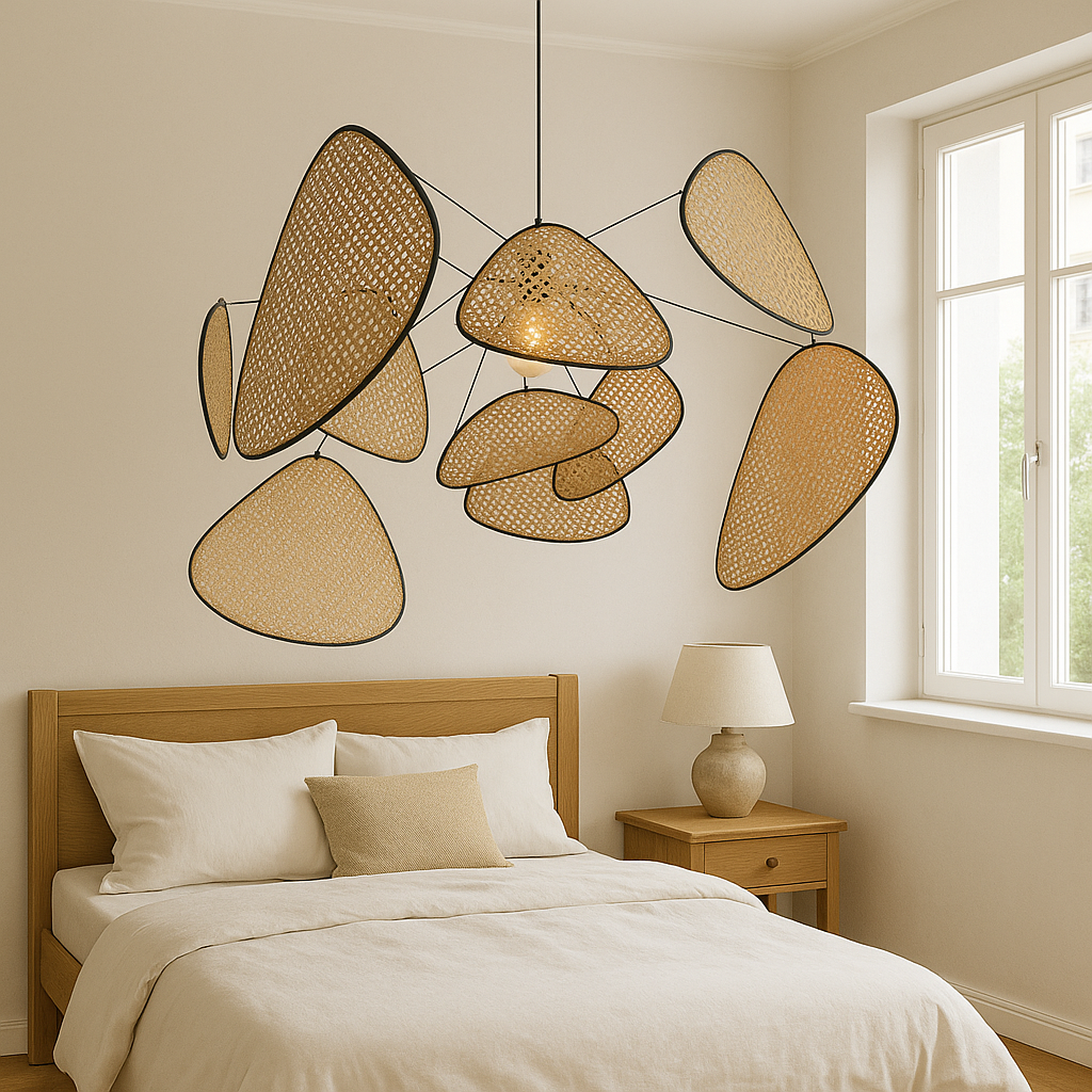 Lampe Suspendue Tressée Chic - Foivo