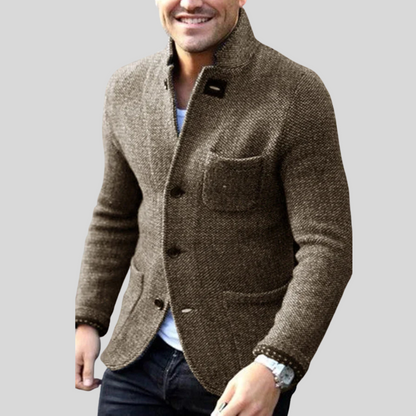 Veste Homme Laine Élégante Hiver