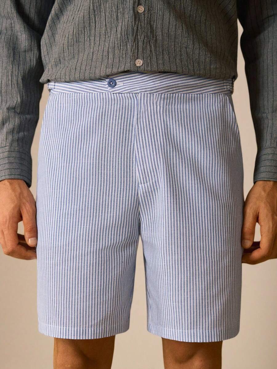 Short d'été à Rayures Détente Estivale