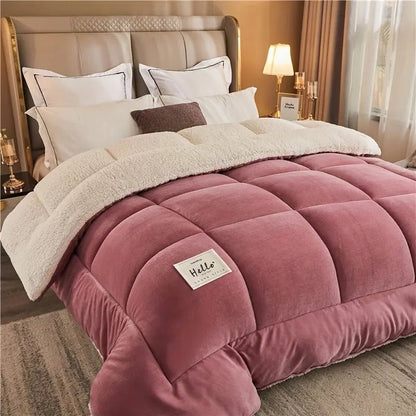 Couette Chaude Unisexe Microfibre 220x240 Couches dHiver
