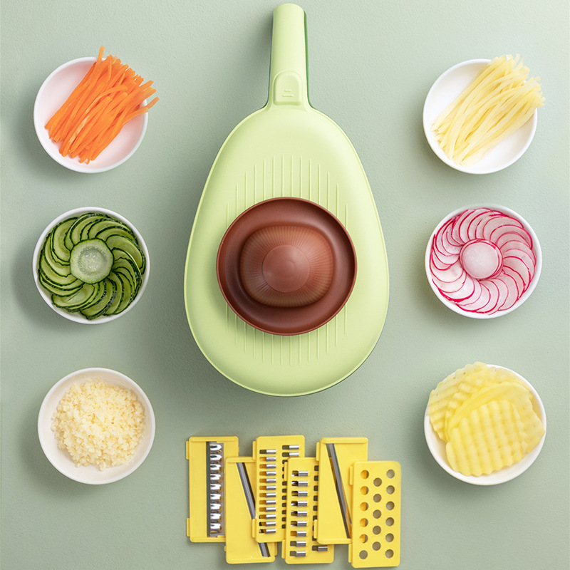 Coupe-légumes Multifonction Plastique Ergonomique Unisexe - Foivo