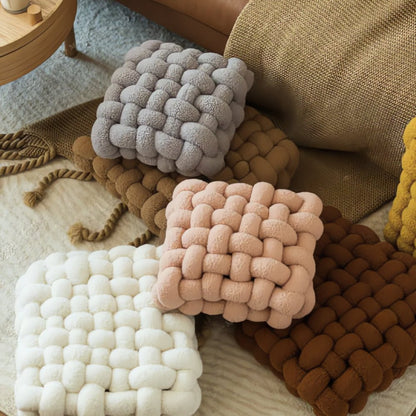 Coussin Décoratif Velours dAgneau Confort pour Canapé