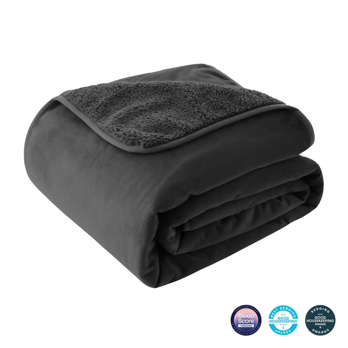 Couverture bébé Réversible flanelle et sherpa douce