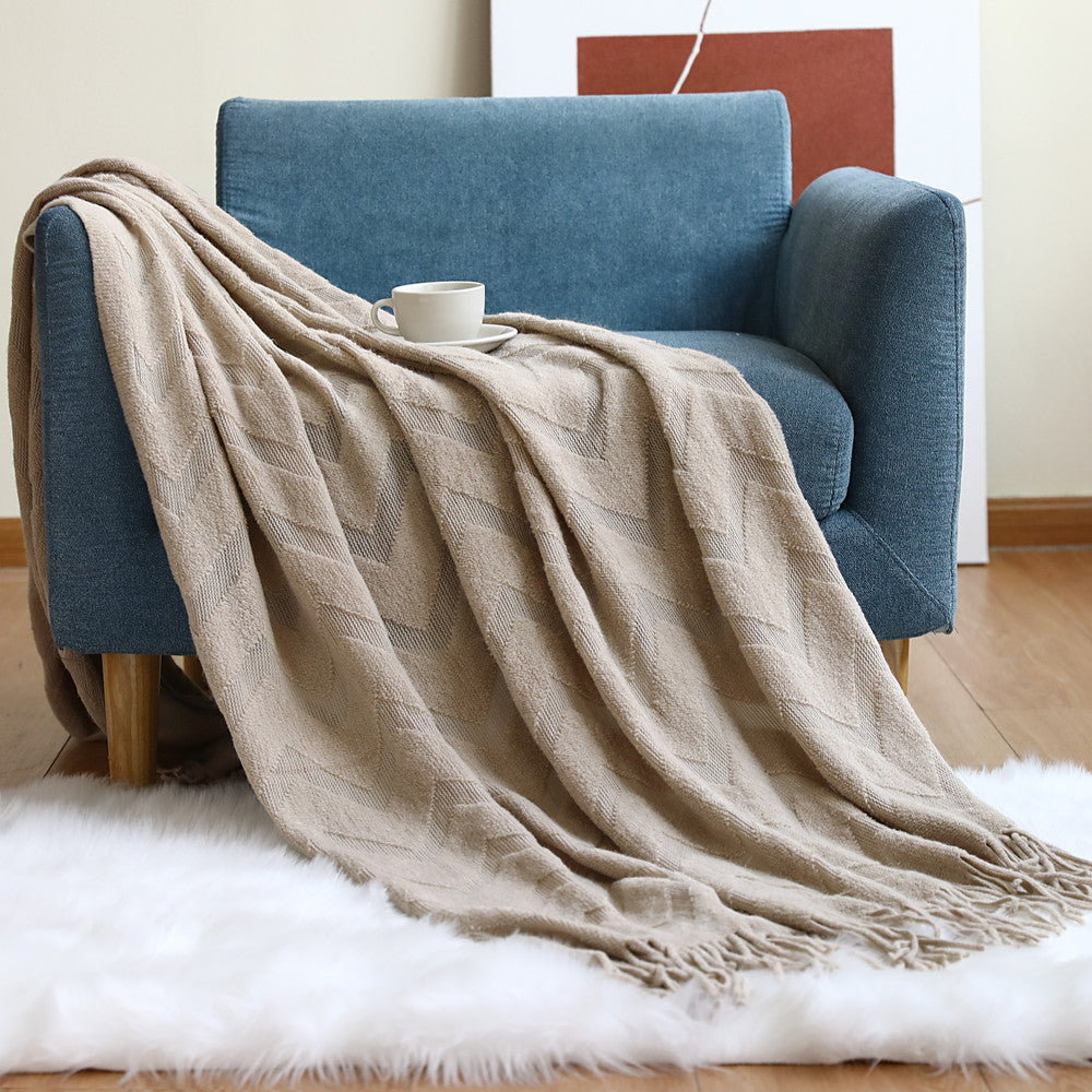 Couverture Texturée Confortable pour Intérieur 2
