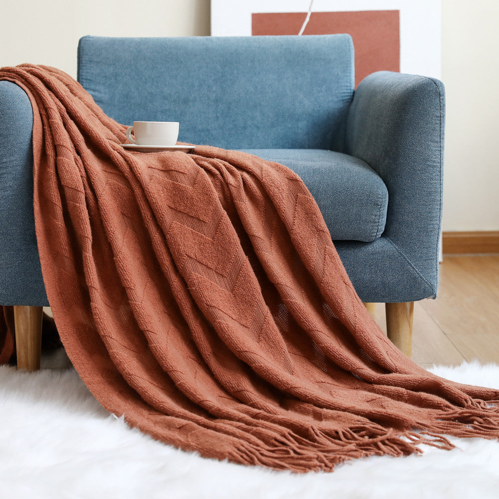 Couverture Texturée Confortable pour Intérieur 3