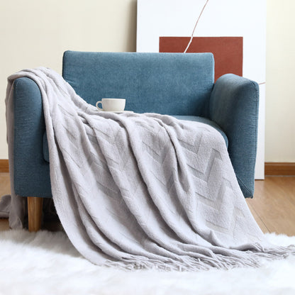 Couverture Texturée Confortable pour Intérieur 8