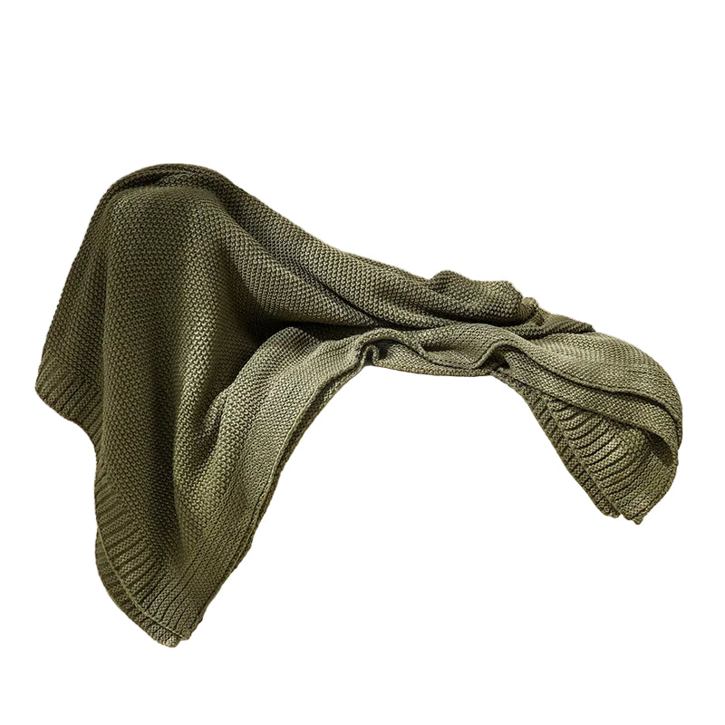 Couverture Femme Tricot Douce Style Moderne - Foivo