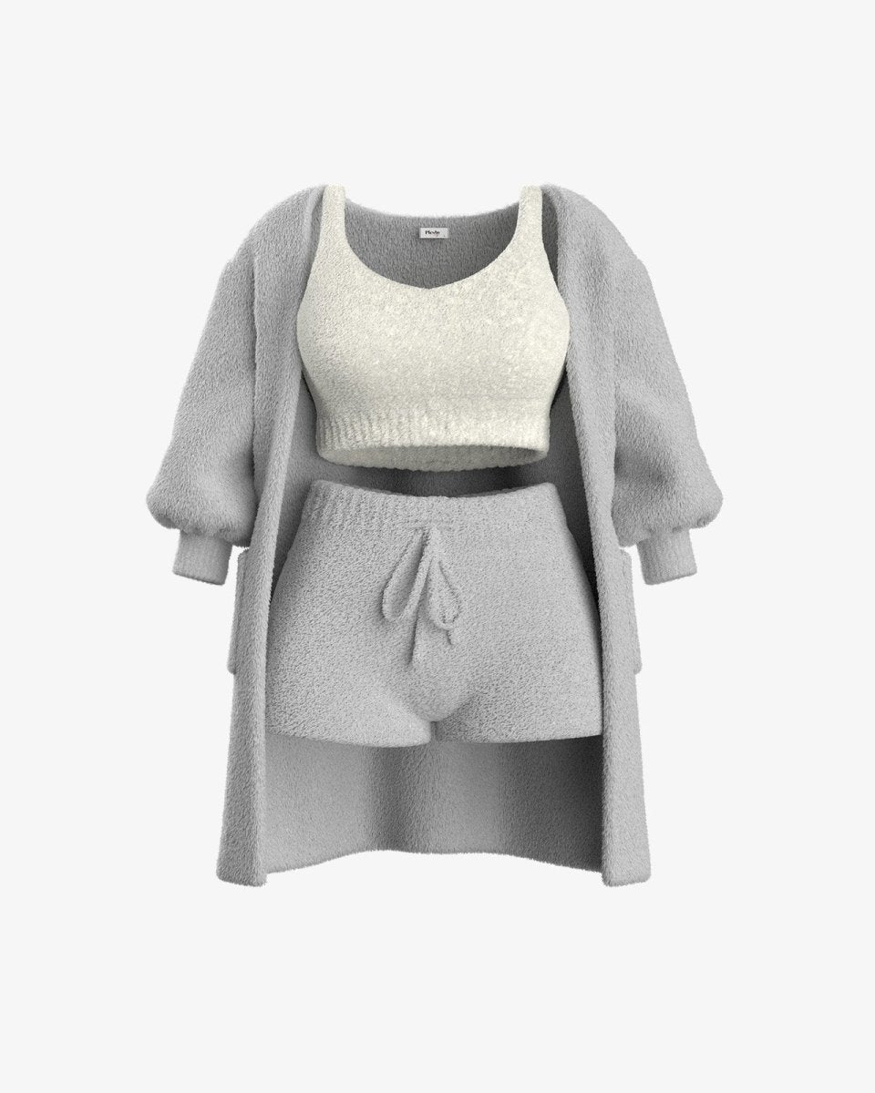 Ensemble Pyjama Douillet pour Femmes en Coton Ultra-Doux - Foivo