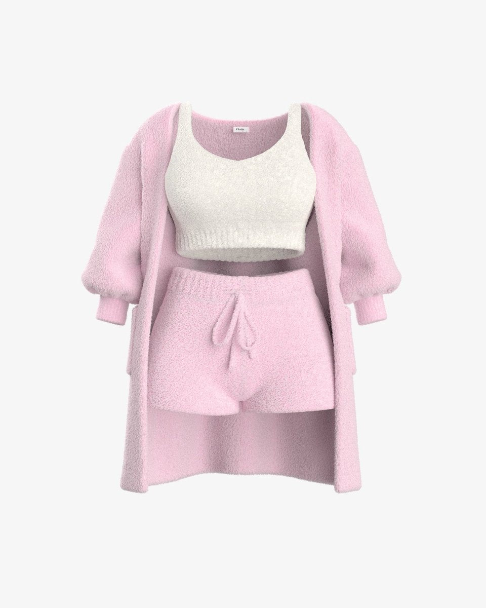 Ensemble Pyjama Douillet pour Femmes en Coton Ultra-Doux