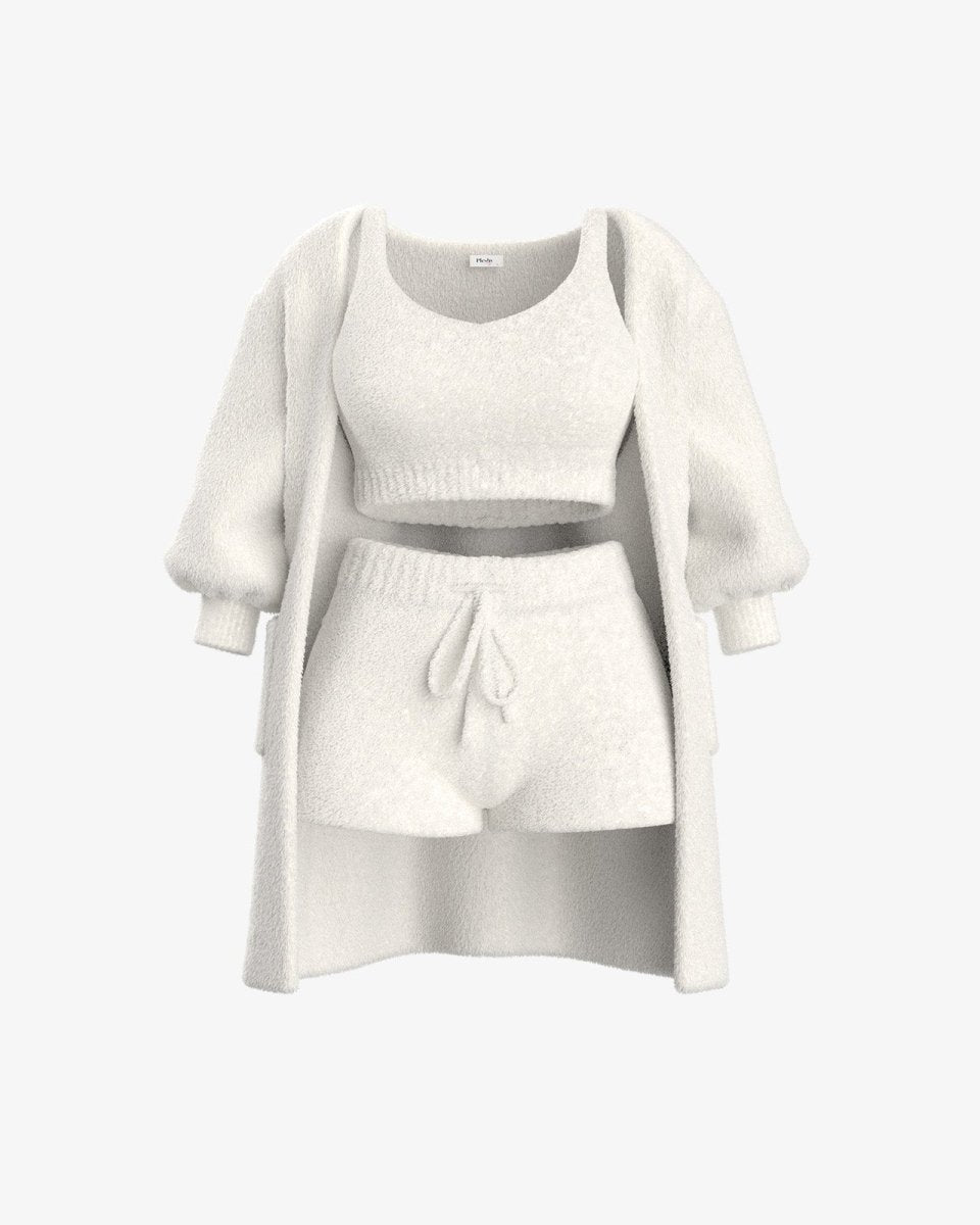 Ensemble Pyjama Douillet pour Femmes en Coton Ultra-Doux