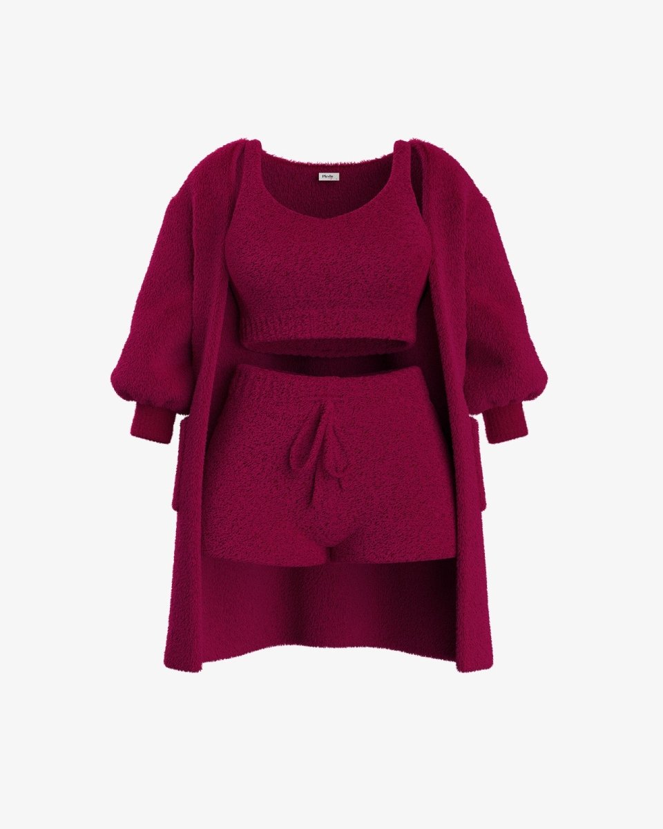 Ensemble Pyjama Douillet pour Femmes en Coton Ultra-Doux