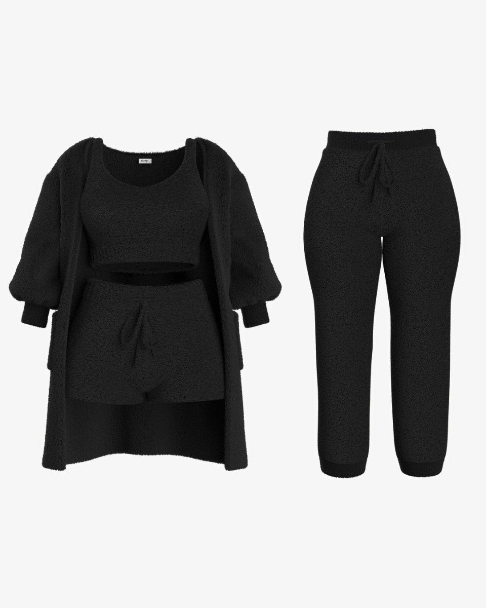 Ensemble Pyjama Douillet pour Femmes en Coton Ultra-Doux