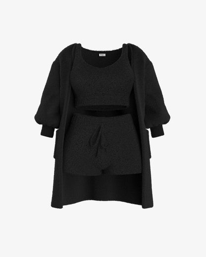Ensemble Pyjama Douillet pour Femmes en Coton Ultra-Doux