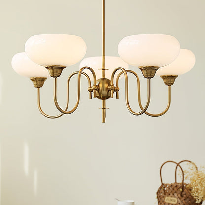 Luminaire Élégant en Verre et Acier – Décoration Intérieure Chic