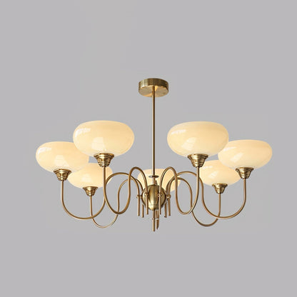 Luminaire Élégant en Verre et Acier – Décoration Intérieure Chic