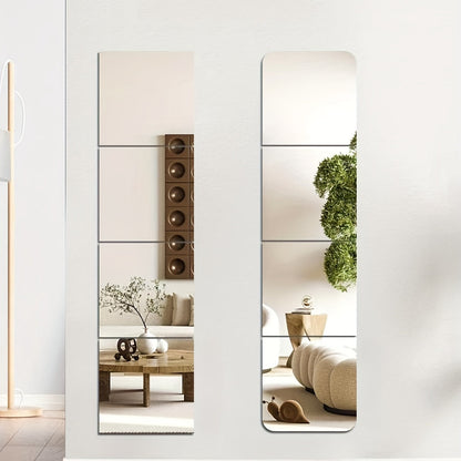 Miroirs Décoratifs en Verre Résistant pour Mur
