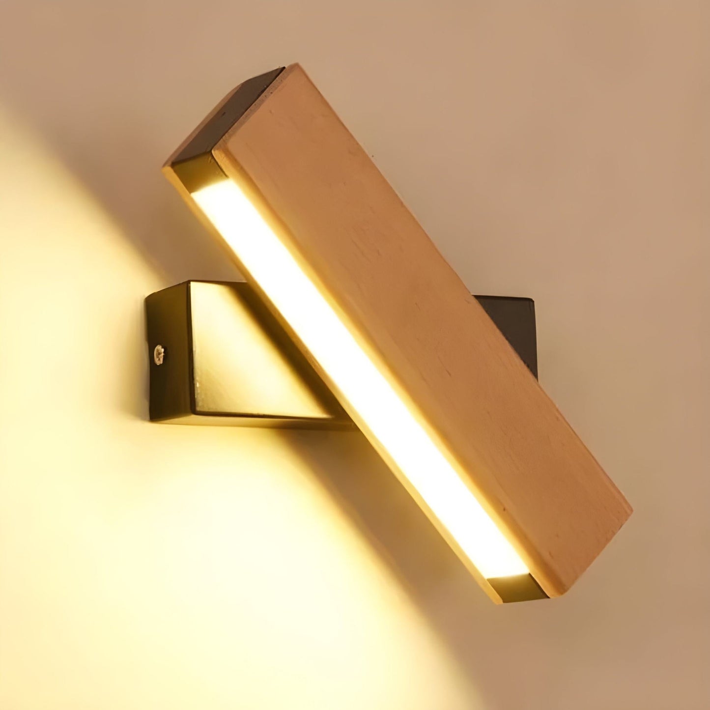 Lampe Murale Bois Moderne Élégante
