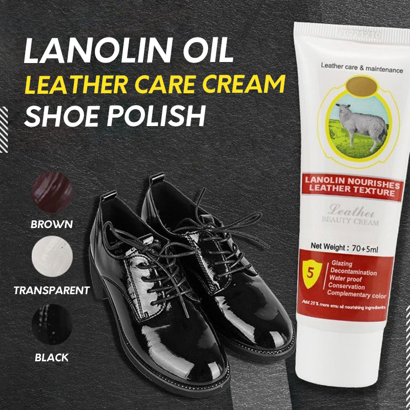 Crème de soin pour cuir à l'huile de lanoline 4
