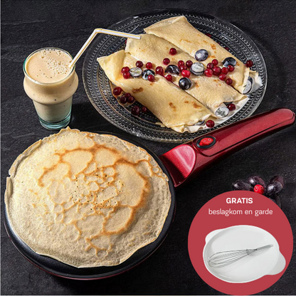 Appareil à Crêpes Élégant avec Contrôle de Température - Foivo