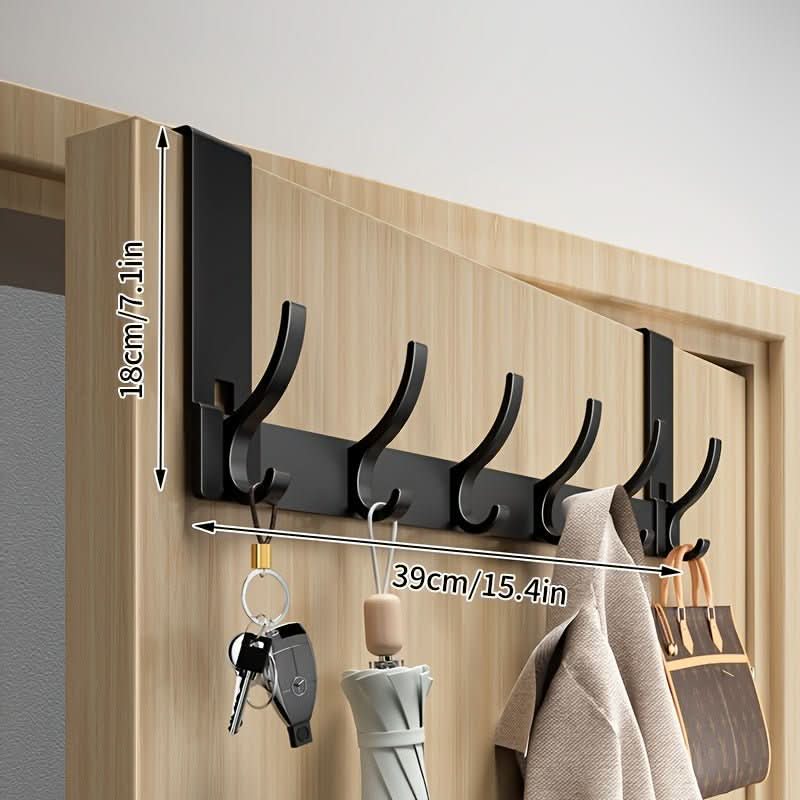 Crochet de porte Unisexe Aluminium Design Moderne - Foivo