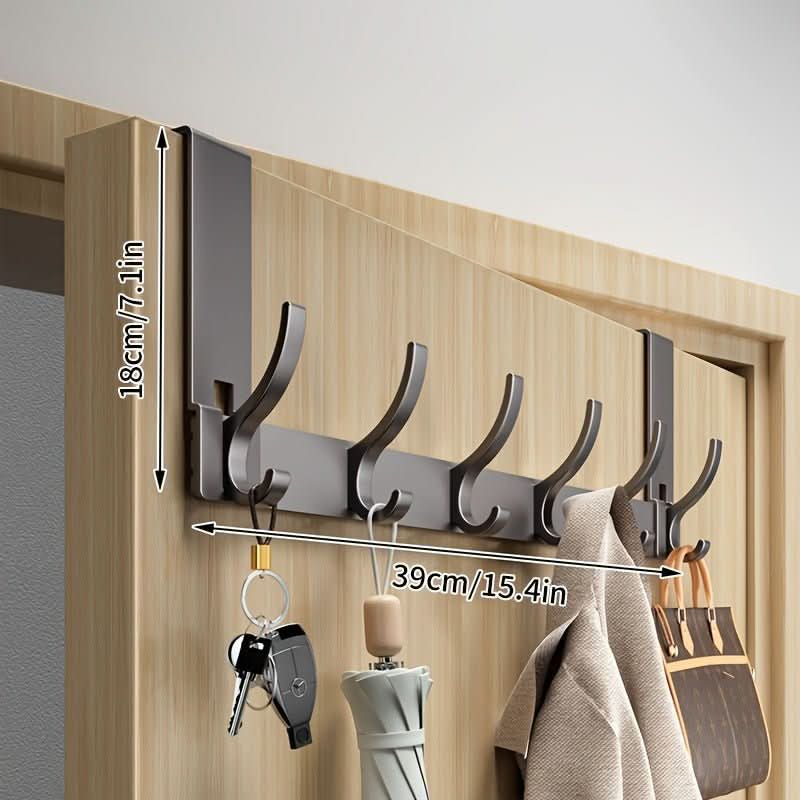 Crochet de Porte Moderne Aluminium 6