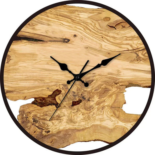Horloge Murale Élégante et Minimaliste | Cadran Clair et Raffiné - Foivo
