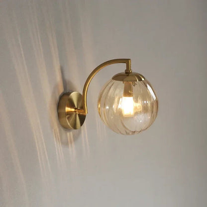 Lampe Murale Design en Verre Transparent