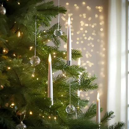 Guirlande de Noël Lumières LED Bougies Sécuritaires