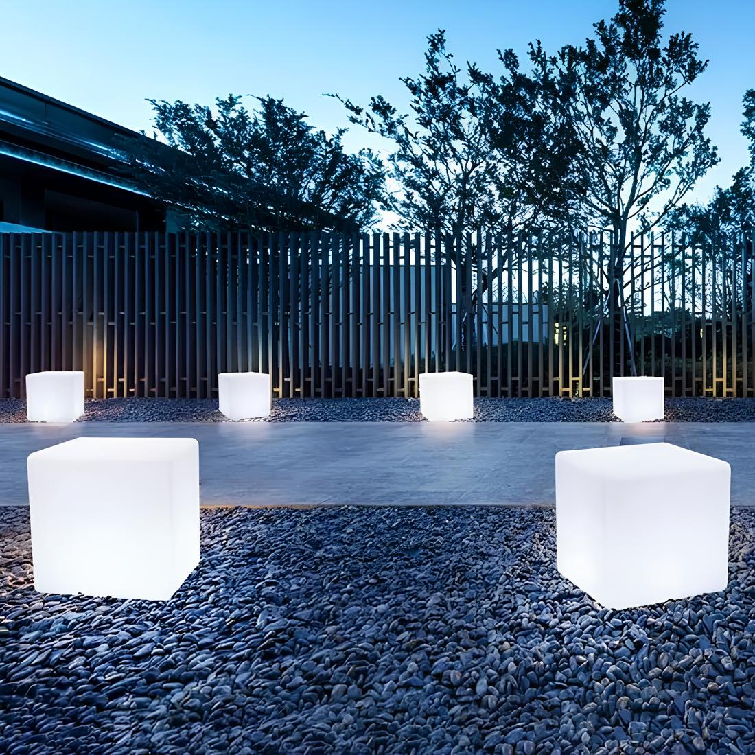Lampe Extérieure LED Design – Éclairage Solaire Réchargeable avec Commande à Distance - Foivo
