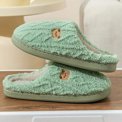 Chaussons Peluche Douillets pour Domicile