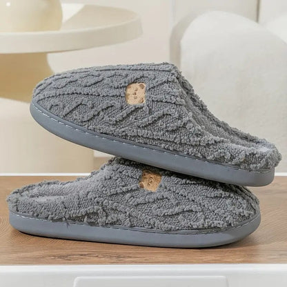 Chaussons Peluche Douillets pour Domicile