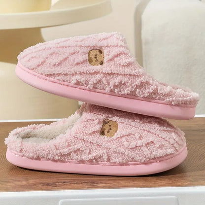 Chaussons Peluche Douillets pour Domicile