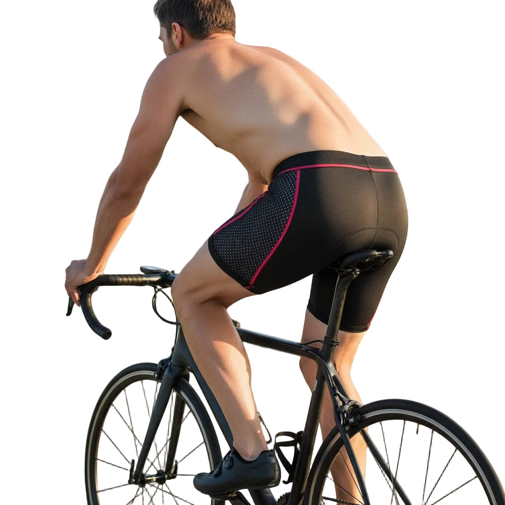 Cuissard Cyclisme Homme Tissu Respirant Coupe Ajustée - Foivo