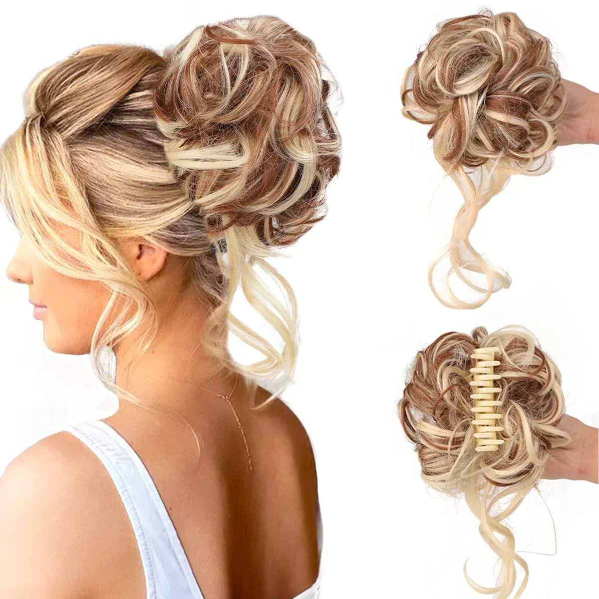 Clip Chignon Instantané pour Coiffures Élégantes