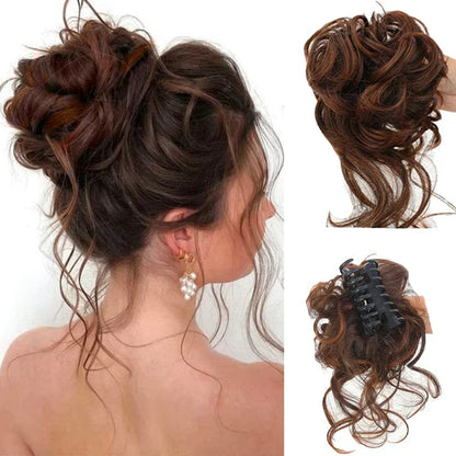 Clip Chignon Instantané pour Coiffures Élégantes