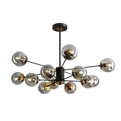 Lustre Luxe en Verre | Style Nordique Moderne